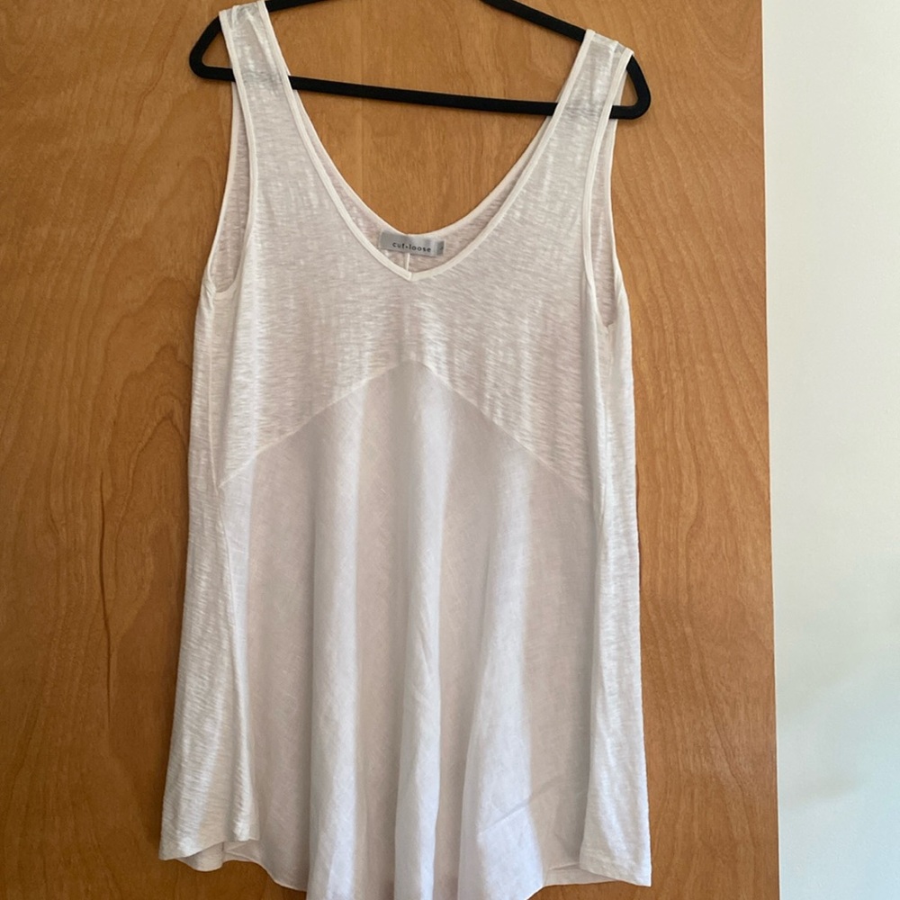 Cut Loose sleeveless tunic type top.